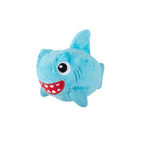 PetShop by Fringe Studio dog toys Out of the Blue Rubber & Plush Shark Dog Toy