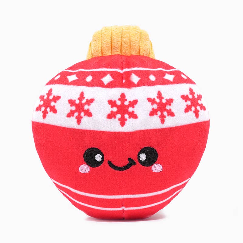 Hugsmart Products Inc Hugsmart Products Inc - HugSmart Pet - Happy Woofmas | Ornament - Dog Ball Toy