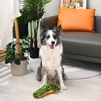 Hugsmart Products Inc Hugsmart Products Inc - HugSmart Pet - Jungle Tails | Crocodiles - Dog Plush Toy