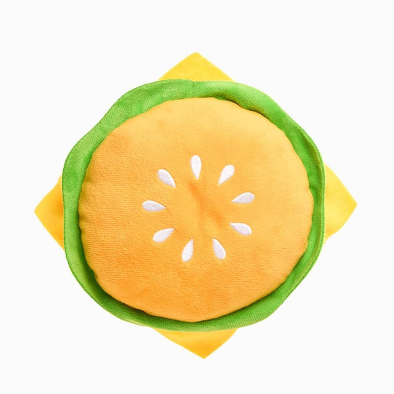 Hugsmart Products Inc dog toys Pooch Pouch Cheeseburger Dog Backpack