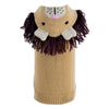 The Worthy Dog SWEATERS 2XS Cecil the Lion Tan Costume Dog Hoodie Sweater