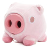 BARK dog toys Hambone Pig Hog Rubber Super Chewer Pink Dog Toy - Med