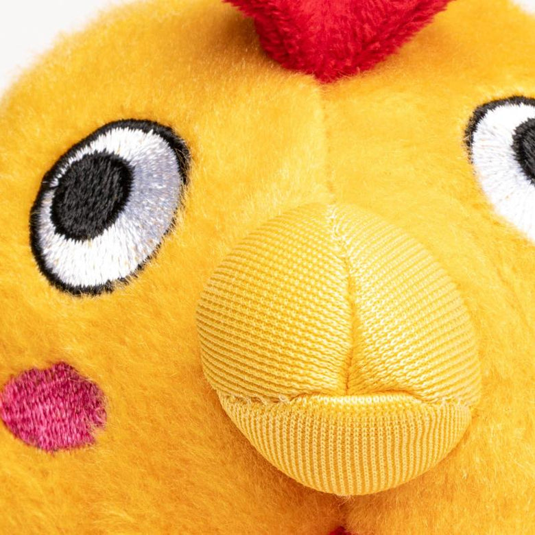 fabdog dog toys Chicken Faball Plush Ball Dog Toy