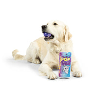 Huxley & Kent Huxley & Kent - Squeak 'n Peek Puppi Pop Grape Dog Toy: Small