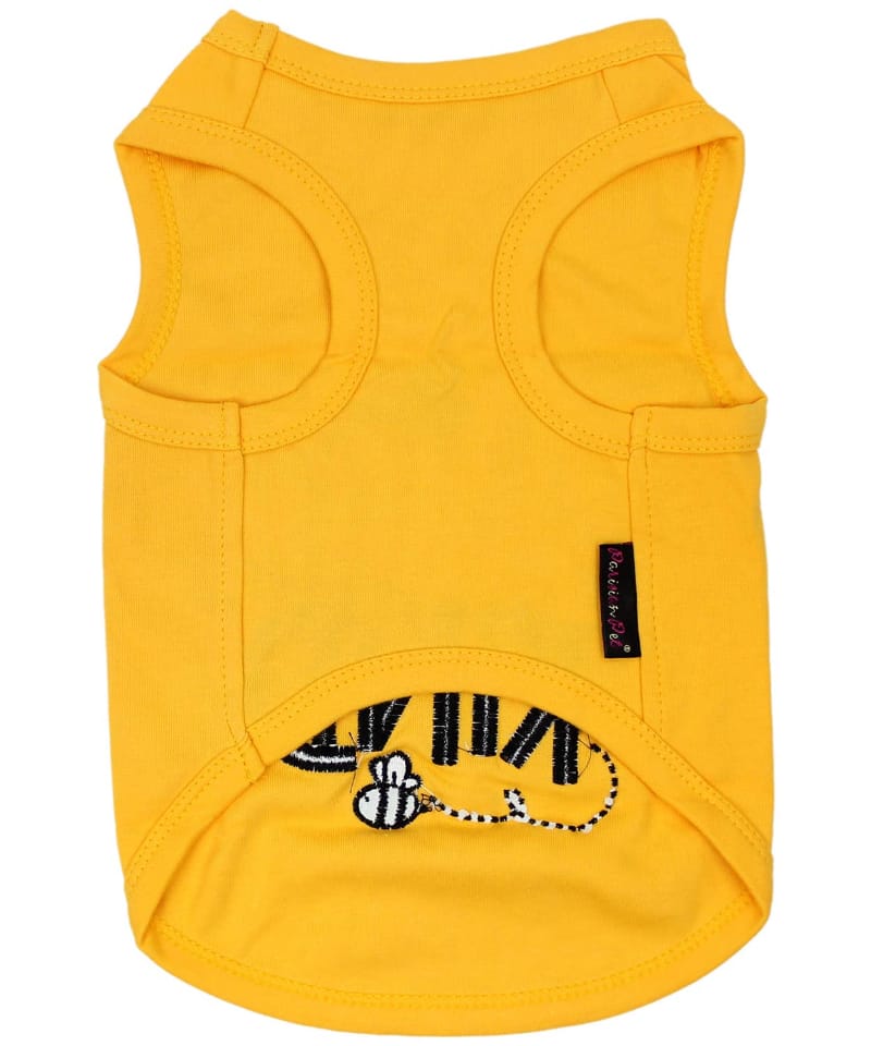 Parisian Pet® Tee's Bee Kind Spring Yellow Dog T-Shirt