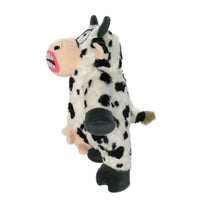 VIP Products/Tuffy dog toys Jr Mighty Angry Animal Series Cow Durable Tough Dog Toy - Jr Size