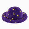 Hugsmart Products Inc dog toys Space Paws Purple Orange Flip the UFO Plush Dog Toy