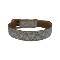 BARK by DOG Collars Morel White Luxury Pet Collar