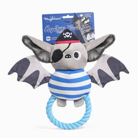 Hugsmart Products Inc Hugsmart Products Inc - HugSmart Pet - Howloween Night | Pirate Bat - Dog Rope Toy
