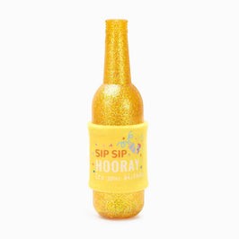 Hugsmart Products Inc dog toys Yappy Birthday Wine TPR Rubber Bottle Dog Toy