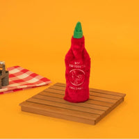 ZippyPaws dog toys Hot Sauce Crusherz Red Rooster Plush Dog Toy