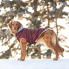 GF Pet Jackets Winter Sailor Burgendy Dog Parka - Only Available in Sizes 2XS and XS