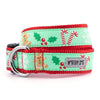 The Worthy Dog COLLARS Gingerbread Christmas Holiday Green Dog Collar - XS