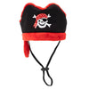 The Worthy Dog The Worthy Dog - Pirate Party Hat: Black / Small