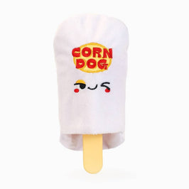 Hugsmart Products Inc dog toys Food Party Corn Dog Plush Dog Toy