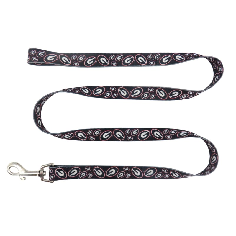 Little Earth Productions Leashes GA Bulldogs Black Pet Leash - 1" Width