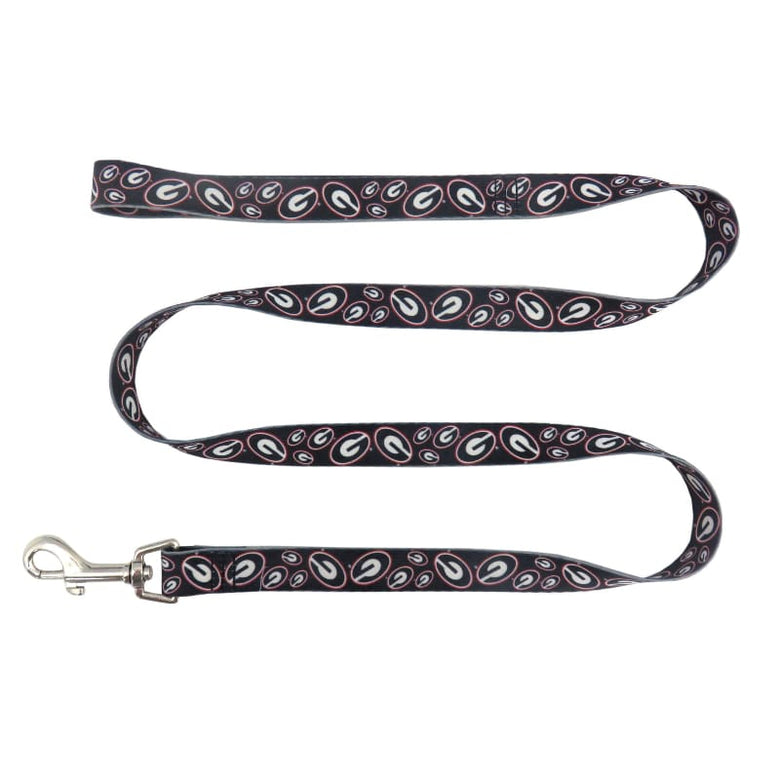 Little Earth Productions Leashes GA Bulldogs Black Pet Leash - 1" Width