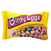 Huxley & Kent dog toys SM Easter Birdy Eggs Spring Plush Squeak Dog Toy - 2 Sizes