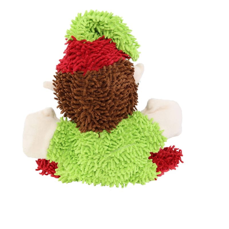 Tuffy Dog Toys - VIP Products dog toys Christmas Mighty Microfiber Ball Elf Durable Dog Toy