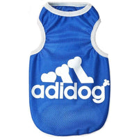 AE Dog Apparel Blue / SM Adi-dog Jersey Dog Tee