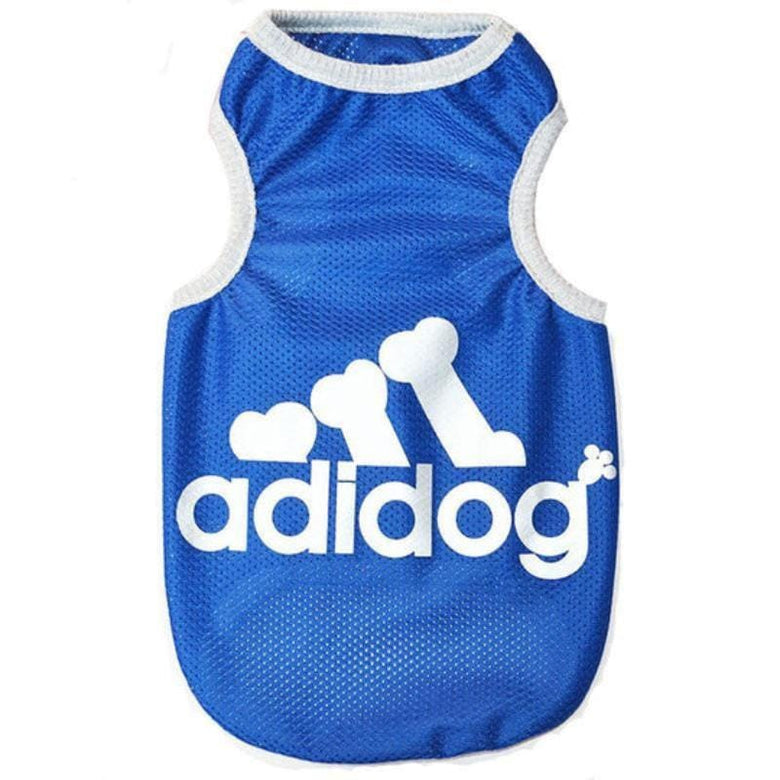 AE Dog Apparel Blue / SM Adi-dog Jersey Dog Tee