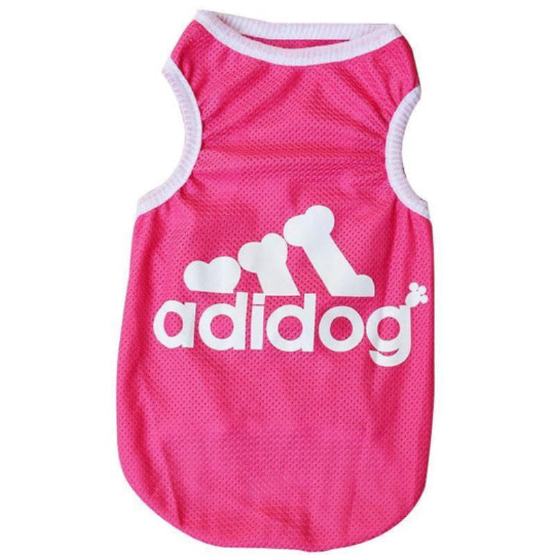 AE Dog Apparel Pink / SM Adi-dog Jersey Dog Tee