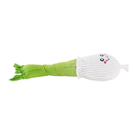 Jigglerz Fresh Onion Plush Squeaky Dog Toy