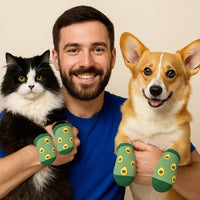 Extreme Fit Wholesale Extreme Fit Wholesale - Matching Pet And Owner Fun Socks - Avocado