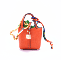 Puppy Barkin Waste Bag Dispenser Barkin Dog Waste Bag Holder - Orange