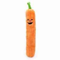 Jigglerz Halloween Pumpkin Plush Squeak Dog Toy