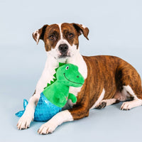 Petshop by Fringe Studio dog toys Mer-Rex Mermaid Plush Squeaky Dog Toy