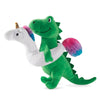 Petshop by Fringe Studio dog toys Summa' Time Rex Unicorn Floaty Plush Squeak Dog Toy