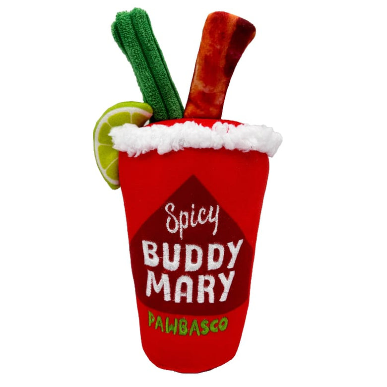 Huxley & Kent dog toys SM Buddy Mary Spicy Pawbasko Plush Dog Toy - 2 Sizes