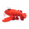 ZippyPaws dog toys Luca the Lobster Playful Pal Plush Squeaky Dog Toy