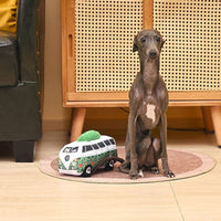 Hugsmart Products Inc Dog Toys Volkswagen Camper Van Plush Squeak Dog Toy