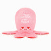 Hugsmart Products Inc dog toys Woof Love You Octopi My Heart Plush Squeak Dog Toy