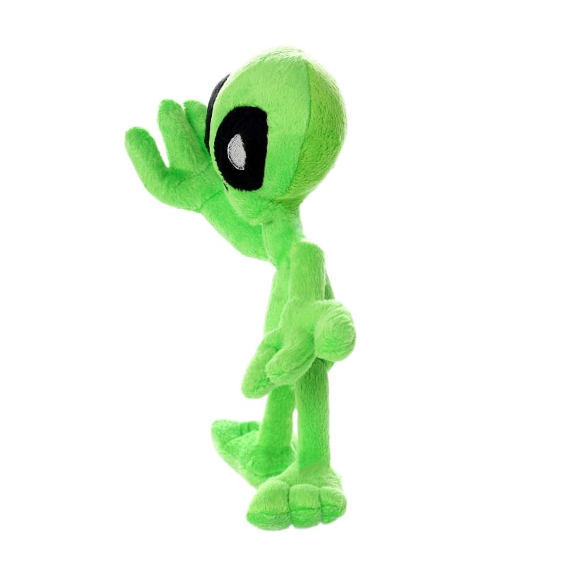 Tuffy Dog Toys - VIP Products dog toys Mighty Jr Liar Green Alien Plush Squeaky Dog Toy