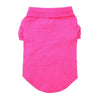 Doggie Design Tee's SM Raspberry Sorbet Solid Collared Dog Polo Shirt
