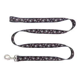 Little Earth Productions Leashes GA Bulldogs Black Pet Leash - 3/4" Width