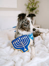 ZippyPaws dog toys Hanukkah Squeakie Menorah Holiday Dog Toy
