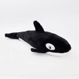 ZippyPaws dog toys Jigglerz Killer Whale Plush Squeaky Dog Toy