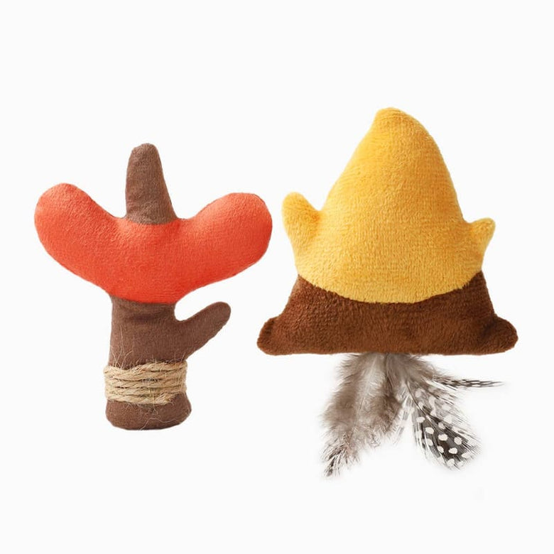 Hugsmart Products Inc dog toys Camping Claws Campfire Sausage Cat Toy Set - 2 Pc