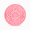 Hugsmart Products Inc Bowls - Feeders Donut Pink Slow Feeder Dog Lick Mat