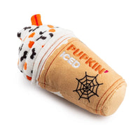 Haute Diggity Dog dog toys Pupkin' Donuts Halloween Iced Cup Plush Dog Toy