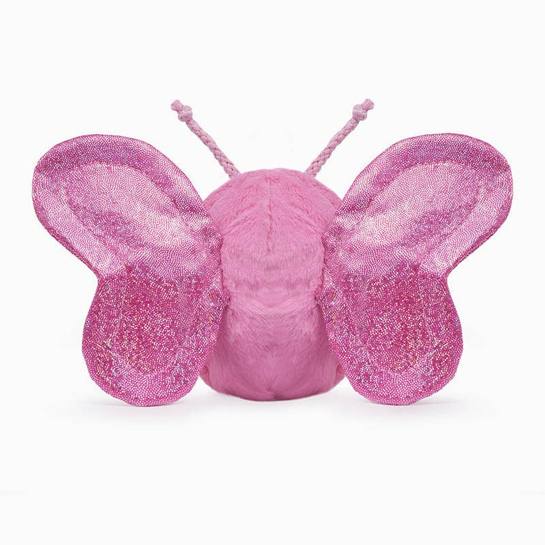 Hugsmart Products Inc Dog Toys Puppy Garden Spring Pink Butterfly Ball Dog Toy