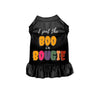 Bark Fifth Avenue dog apparel XS I Put the BOO in Bougie Black Pet Dress