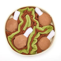 Injoya dog toys Chicken n’ Gravy Snuffle Bowl Dog Toy Set
