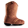 Haute Diggity Dog dog toys Brown Cowboy Boot "Let's Get Rowdy" Plush Squeaky Dog Toy