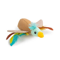 Catstages Cat Toys Flapperz Brown Duck Colorful Feathers Cat Toy
