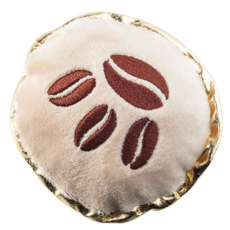 Haute Diggity Dog dog toys Espresso Muttini Plush Squeaky Dog Toy